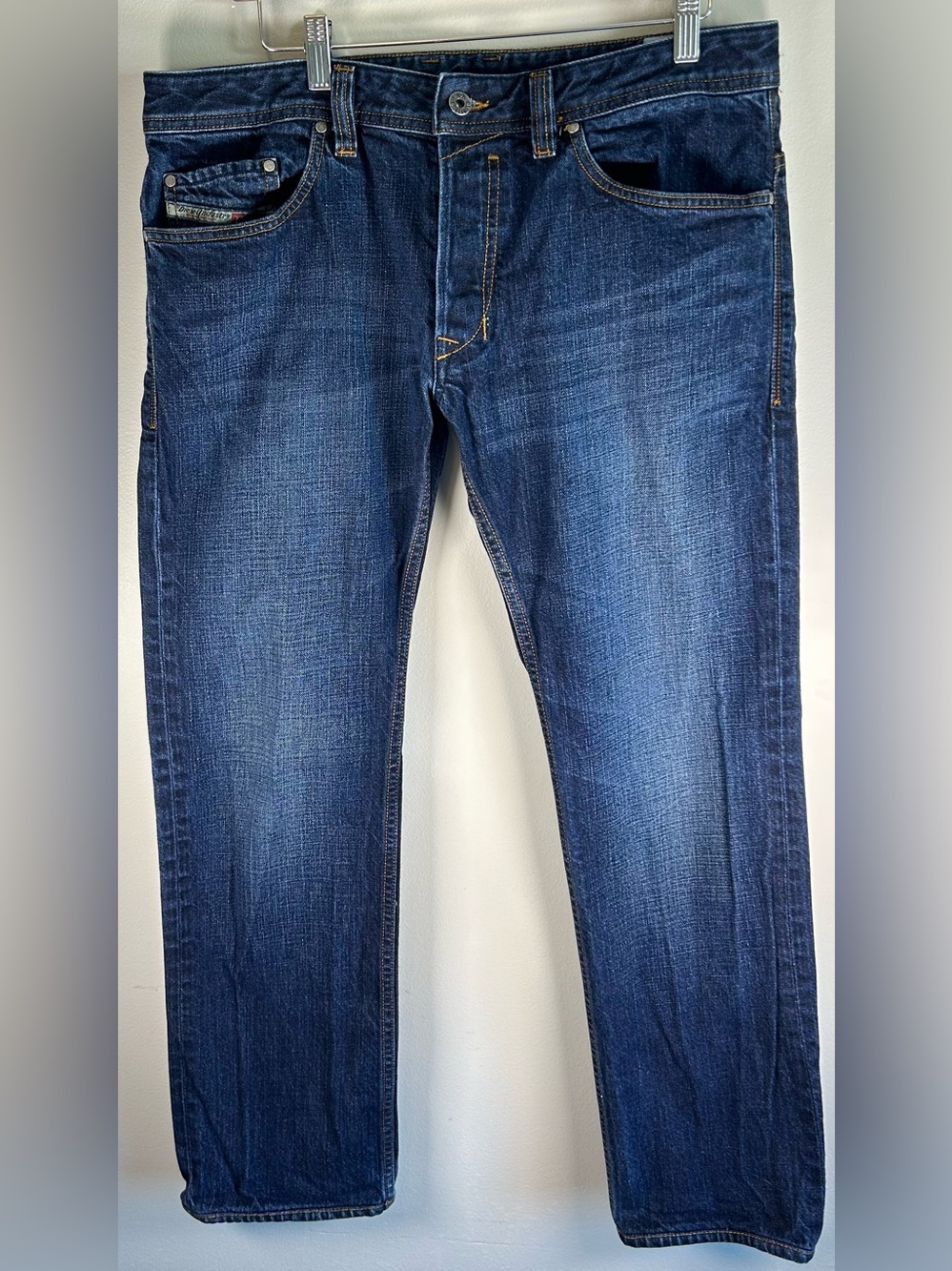 Diesel Safado Men’s Dark Wash Jeans 32X29 Reg Slim Straight 0RUS5 Made In USA